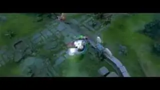 Pudge and wisp destroy gem