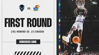 Kansas vs. Howard - First Round NCAA tournament extended highlights
