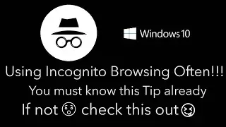How to Create Chrome Incognito Desktop Shortcuts| Latest | 2021 | Windows 10
