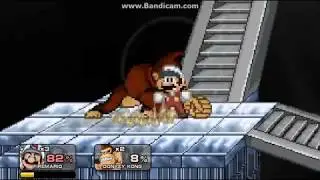 Super Smash Super Smash Flash 2 - v0.9 Battle #2 Mario vs Donkey Kong