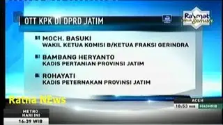 Inilah Daftar Nama Pejabat dan anggota dewan yang ditangkap KPK ott surabaya