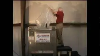 Freedom MFG Steel Tank Liner Removal