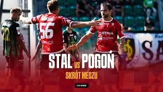 1. LIGA: STAL STALOWA WOLA - POGOŃ SIEDLCE, PIERWSZA WYGRANA BENIAMINKA | SKRÓT | SEZON 2024/25