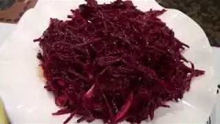 Салатик свекла по корейски