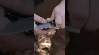 Maintain your knife’s edge using a leatherman 