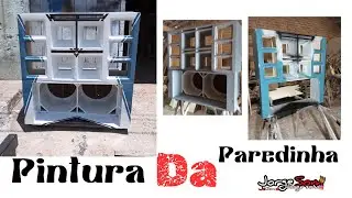 pintura da paredinha passo a passo. [JS som]