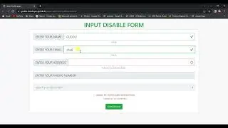 CASCADING INPUT OR ENABLE ONE BY ONE INPUT IN JAVASCRIPT