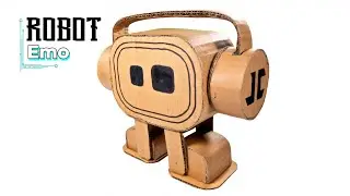 How To Make Robot With Cardboard Easy | Emo Cardboard Robot Model | Cardboard Craft