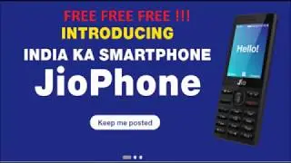 Jio phone booking round 2 (jio mobile kaise kre register)  FREE FREE FREE !!!