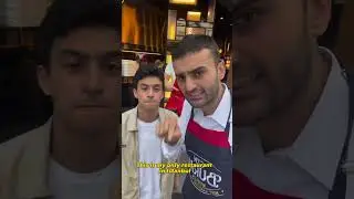 تجربة الاكل عند مطعم الشاف التركي الشهير 😍😍￼