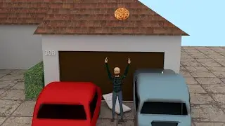 Walter White throws a pizza on the roof