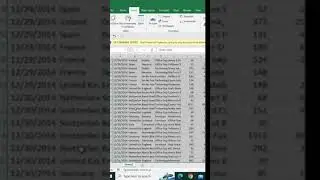 How to filter big data in excel,Slicer use in Excel#excel #viral #viralvideo #shortsvideo