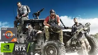 Ghost Recon - Wildlands  Perfomance Test gameplay. Test on Ryzen 5 5600 Rtx 4060 Ultra Graphics.Тест