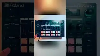 Easy drum n bass pattern on the Roland MC101 #dawless #dnb #drumnbass #roland #mc101