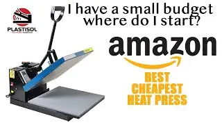 Best Cheapest Heat Press To Start Your T-Shirt Business | Plastisol Heat Transfer