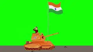 Soldier Green screen video 2024 | Republic Day 2024 |Tank Video Green Screen | Independence day 2024
