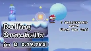 Ninji Speedrun #1 (Rolling Snowballs) in 19.785 [Tied WR with pumpitendo]