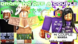 DROPPING OFF A MAMBA ALONG WITH HIS GIRLFRIEND IN ROBLOX HOOPZ!?!!! | Roblox Hoopz