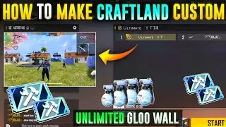 How to do unlimited ammo in craftland coustam | craftland coustam main unlimited ammo kase kare |😱