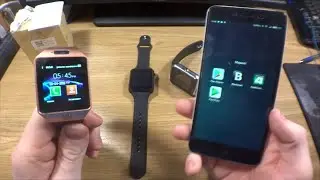 Обзор сравнения Смарт часы DZ09 GT08 A1 Smart Watch