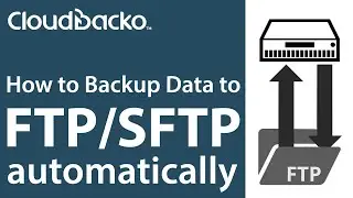How to backup data to FTP/SFTP server