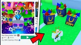 🎇 New Year UPDATE is FINALLY Here in Pet Simulator 99!