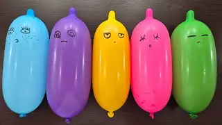 Making Fluffy Slime with Foam and Balloons