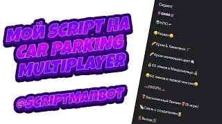 Мой Script для Car Parking Multiplayer с обновлением