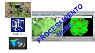 Procesamiento nube LIDAR SPATIX + TERRASOLID | LIDAR Drone Matrice 300 RTK