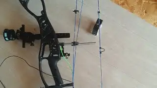 Обмотка тетивы (ремонт) без снятия с блоков. Очумелые ручки🤟🤫😁