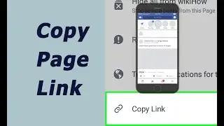 How to Copy Link of Facebook Page! (2021)