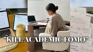 Get RID of ACADEMIC FOMO || 🎖️💯🧠 || 