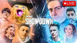 🔴LIVE | FORTNITE SHOWDOWN | TOURNAMENT | Myth X iitztimmy x HappyHappyGal | 