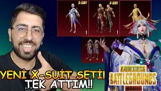 6K UC'YE BÜTÜN X-SUİT SANDIĞINI FULLEDİK! SONUNDA SARI MUMYA BANA ÇIKTI! PUBG Mobile