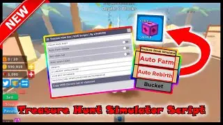 *Treasure Hunt Simulator Script* [OP] | AutoFarm, Auto Rebirth, Auto Open Crates, And More!!