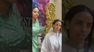 العروسه كانت عايزه ميكب ظاهر وتقيل #makeup