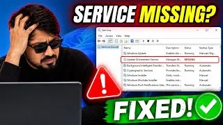 update orchestrator service is missing