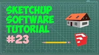 SketchUp Tutorial - #23 - Creating Stairs - Divide and Segments