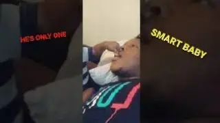 MY ONE YEAR OLD FEEDING ME 🤣 !!!!!!
