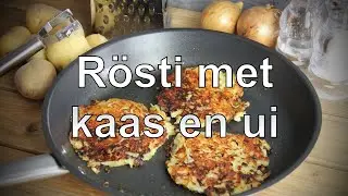 Rösti with cheese and onion recipe