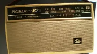 На улице с приёмником - СОКОЛ-403 \ Camping with the receiver - SOKOL-403