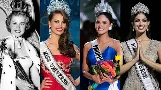 Evolution of Crowns from 1952 to 2023 | List of winners | Miss Universe 2023 | Latest