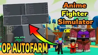 Anime Fighter SImulator! (2021) OP AUTOFARM! - Auto Eggs! - GAMEPASSES!