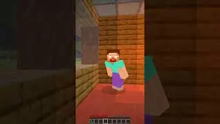 I SUMMONED HEROBRINE, it was SCARY. #minecraft #shorts #herobrine