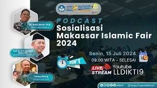 Sosialisasi Makassar Islamic Fair 2024