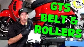 Vespa GTS 250 & 300 Belt & Roller Replacement