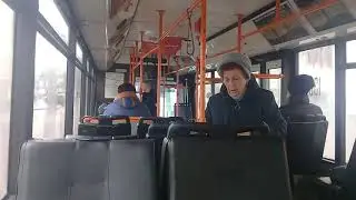Поездка на троллейбус БКМ 221 (133)