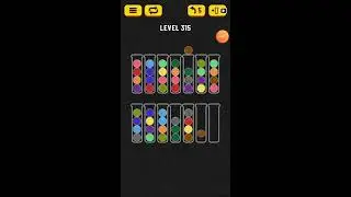 Ball sort puzzle level 315