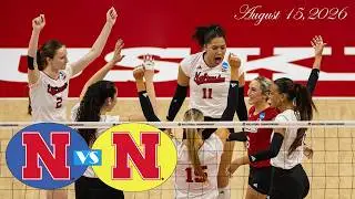 Nebraska Volleyball: Red vs. White Scrimmage 2026 | Full Match | August 16, 2026 | Volleyball ToDay