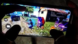Handcam Tutorial 🎯👽 3 Finger Custom Hud Free Fire
